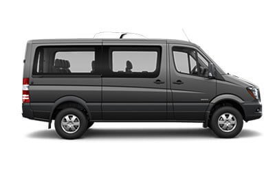 Comfortable van for off-road Alaska exploration