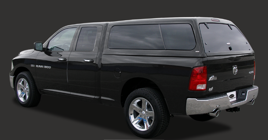 Cargo truck navigating snowy roads in Alaska